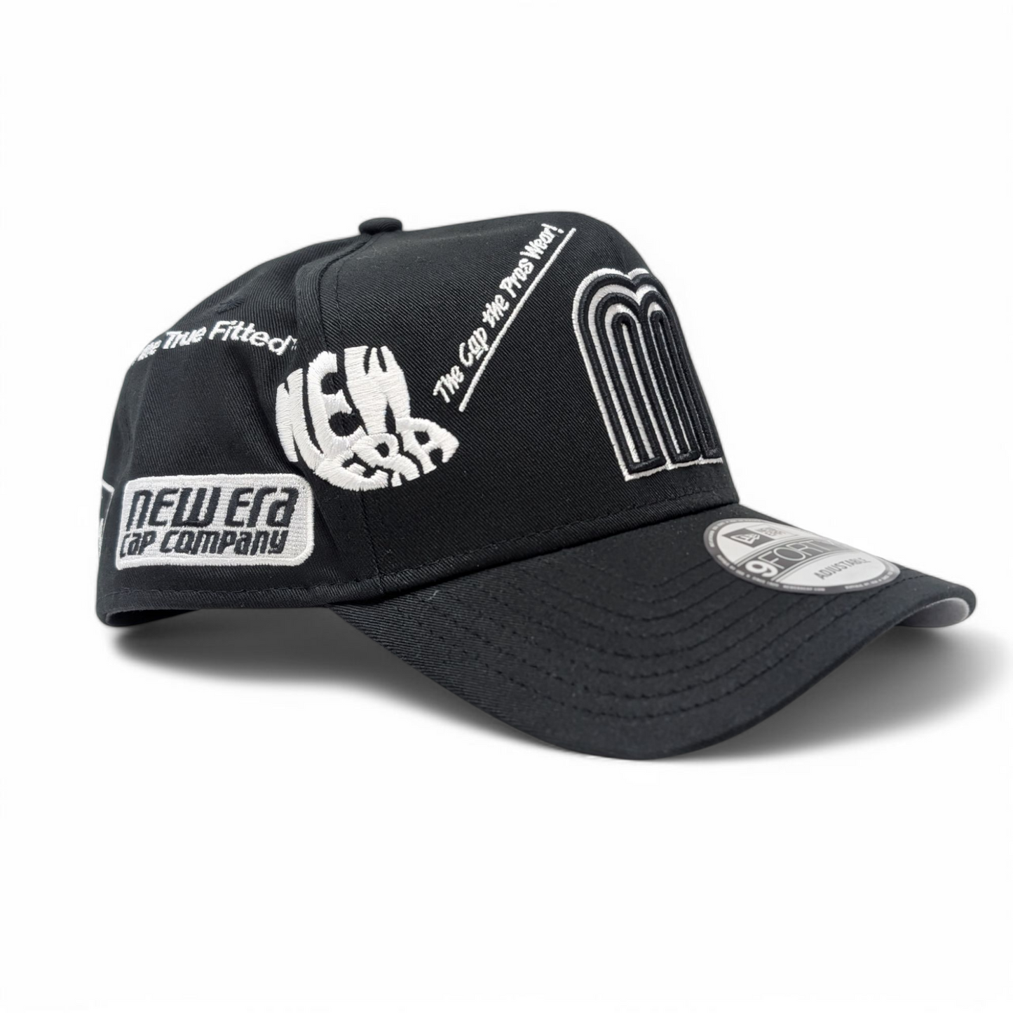 Mexico New Era Black A Frame Adjustable Hats