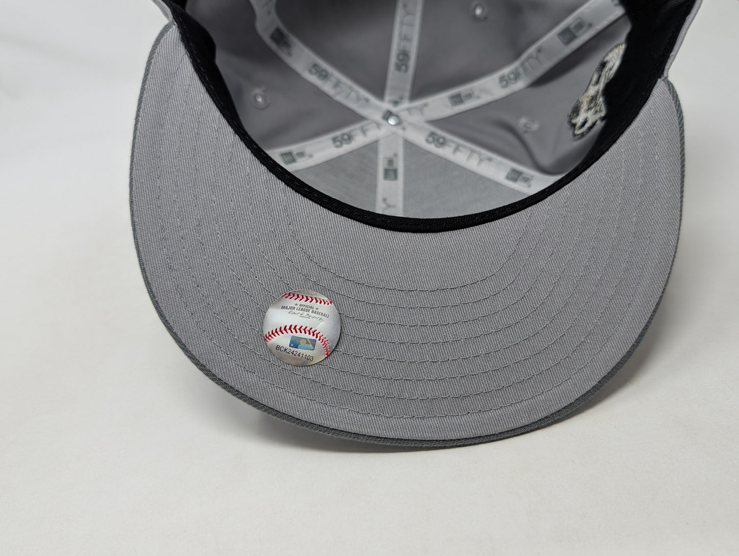 Los Angeles Angels 35th Anniversary Cool Gray New Era Fitted Hats
