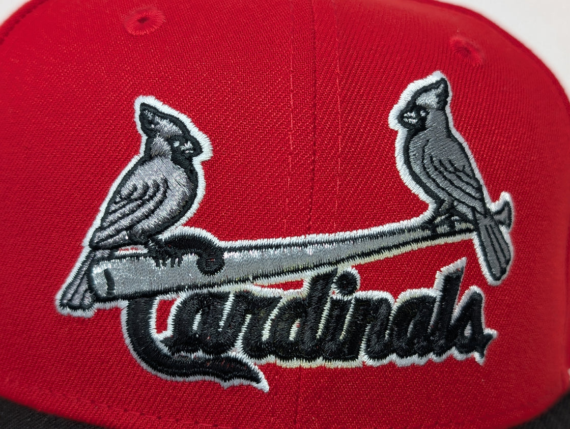 St. Louis Cardinals 2006 World Series Champions New Era Fitted Hats-Red black