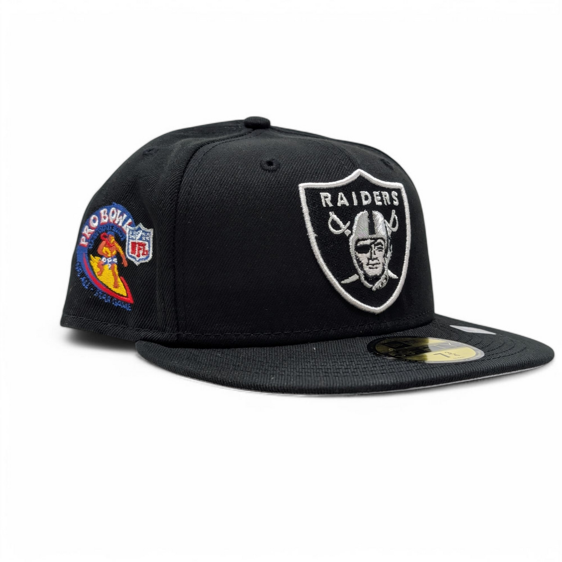 Las Vegas Raiders 2001 Pro Bowl 59Fifty Fitted Hats-Black