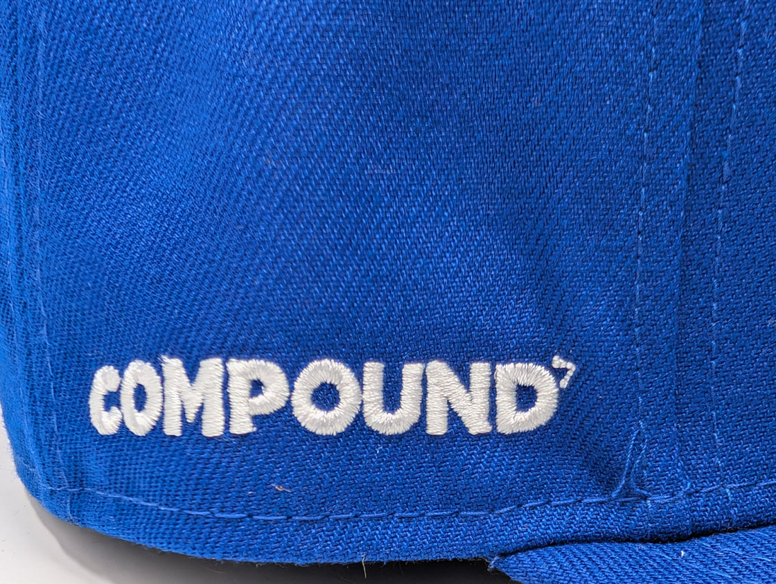 New York Mets Compound New Era Royal Blue Fitted Hats
