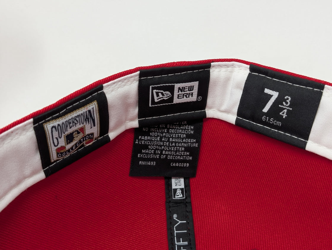 Texas Rangers 40th Anniversary Red New Era Fitted Hats