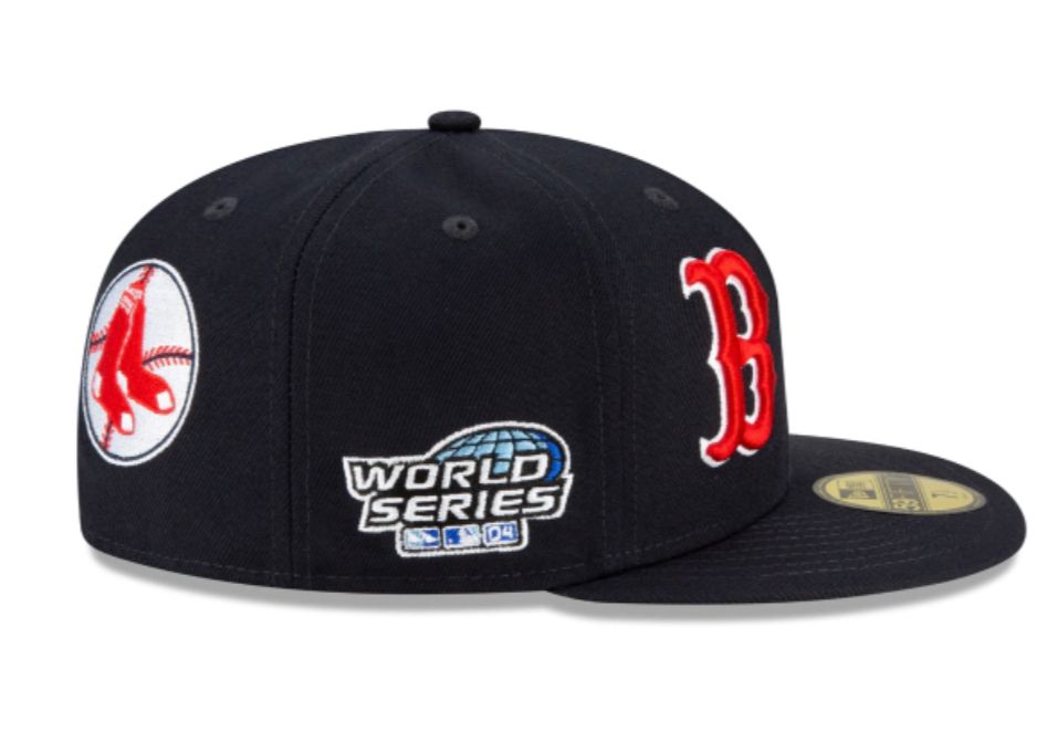 Black Boston Red Sox Patch Pride 59FIFTY New Era Fitted Hat