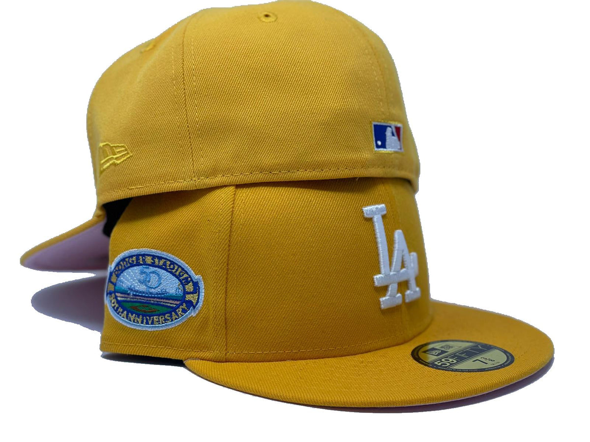 Los Angeles Dodgers Cotton Candy Pink Brim New Era Fitted Hat – Sports  World 165