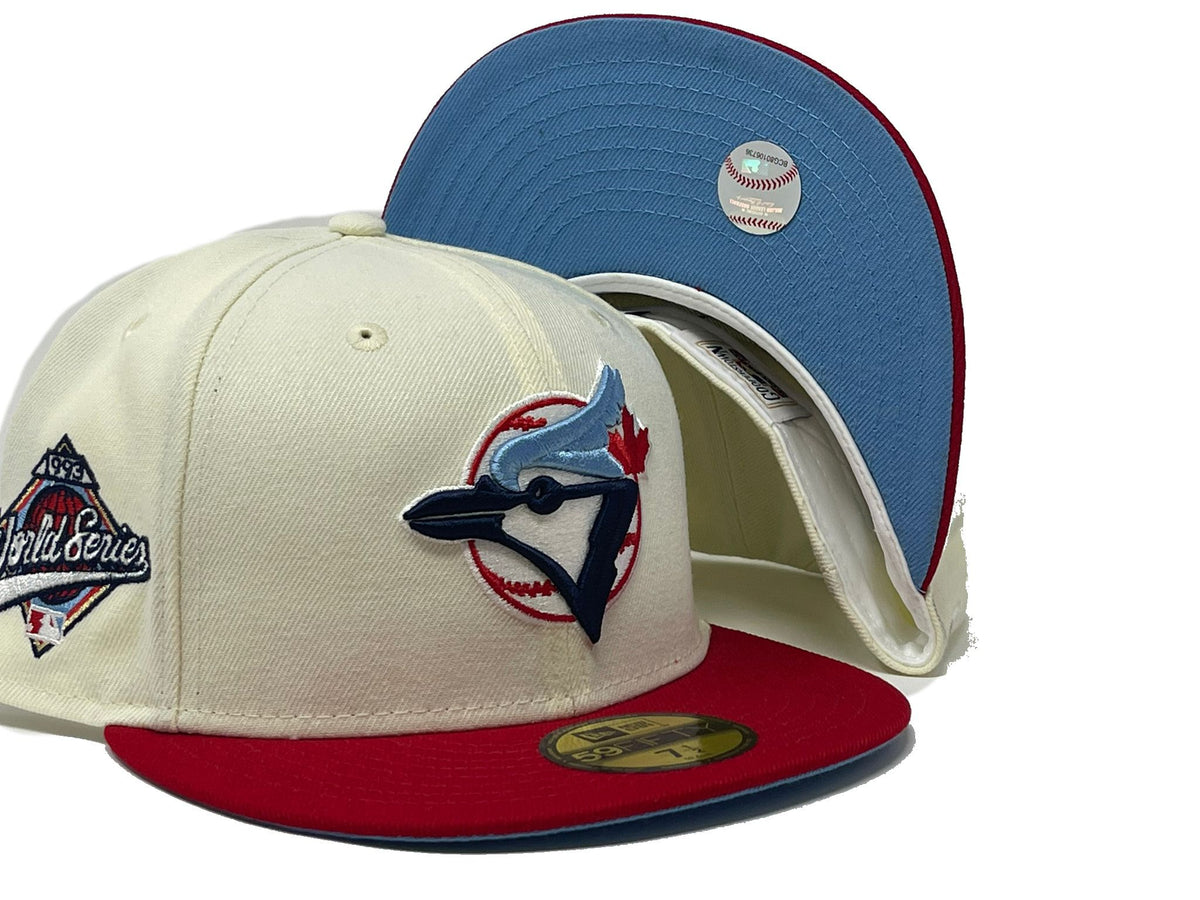 Toronto Blue Jays Independence Day 2022 59FIFTY Fitted Hat, Red - Size: 7 1/4, by New Era