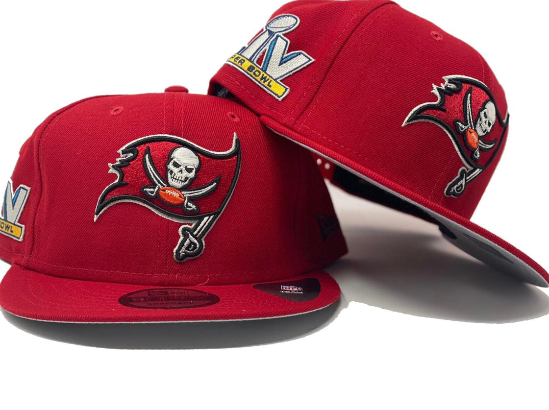 TAMPA BAY BUCCANEERS 55TH SUPER BOWL NEW ERA SNAPBACKS HAT