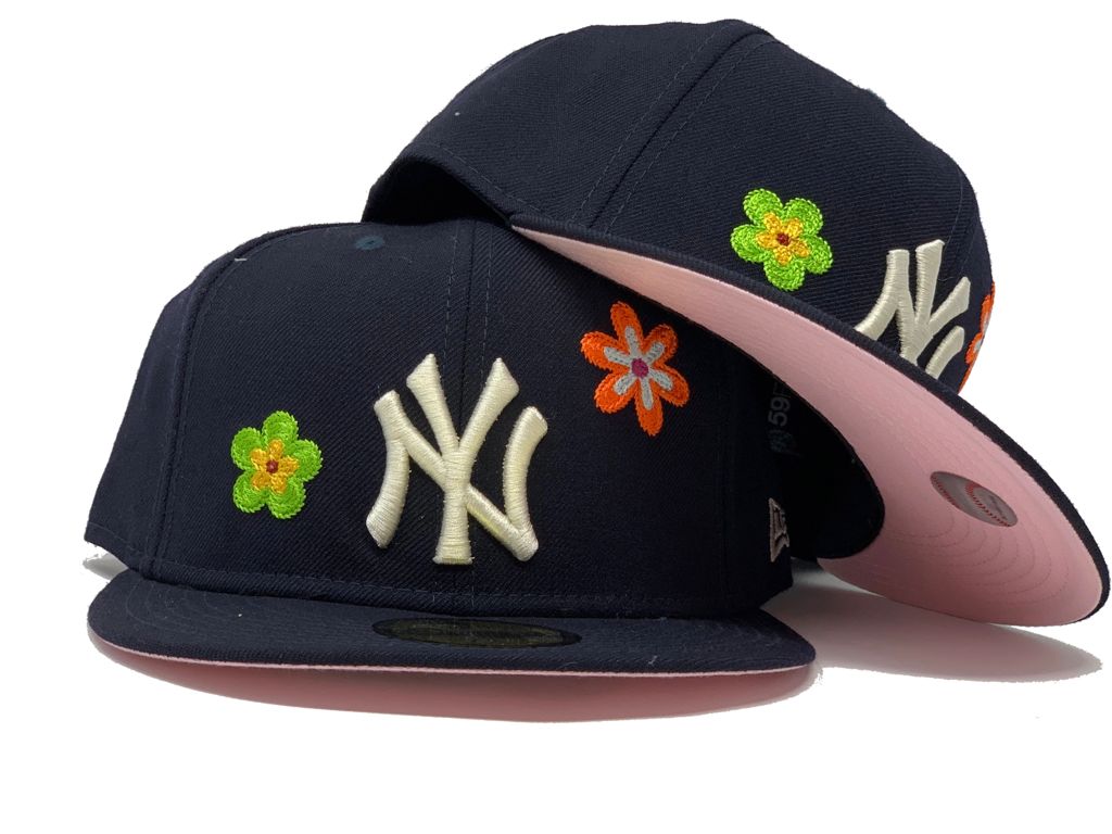 NEW ERA - Men - NY Yankee State Flower Tee - Navy