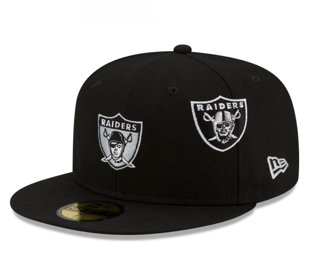 Las Vegas Raiders Throughout Decades Don NFL x New Era Fitted