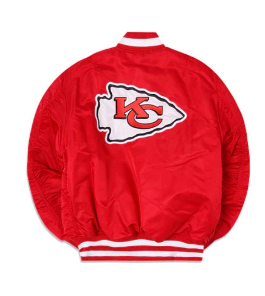 Kansas City Chiefs Black Bomber Jacket