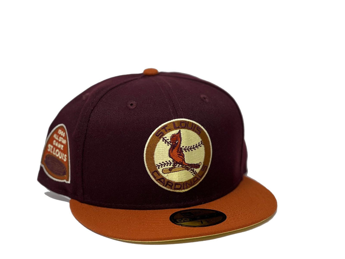 St. Louis Cardinals 1966 All Star Game Soft Yellow Brim New Era Fitted Hat
