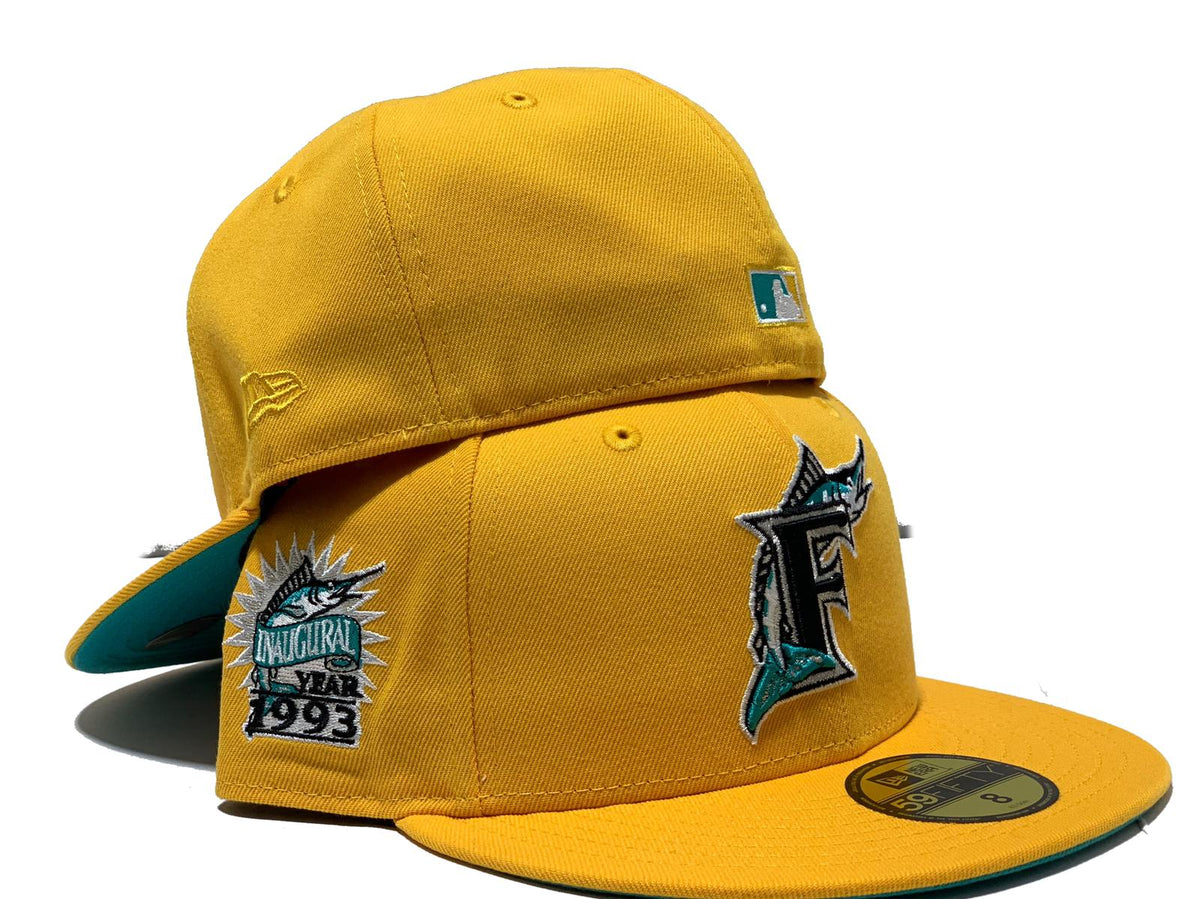 New Era - Florida Marlins 93-96 59FIFTY Fitted Hat (Teal)