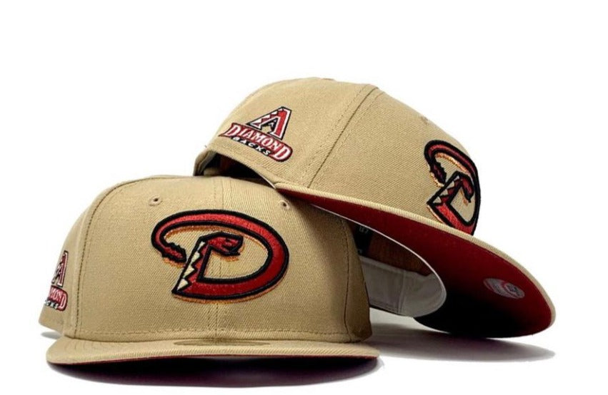 NEW ERA DESERT SUNRISE ARIZONA DIAMONDBACKS FITTED HAT (CAMEL