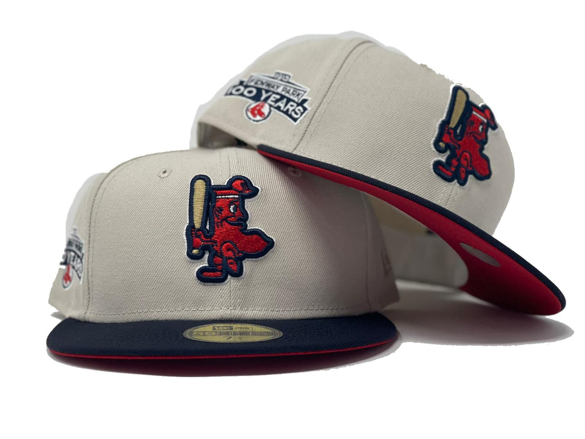 New Era Boston Red Sox Fenway 90th Anniversary Real Tree Two Tone Edition  59Fifty Fitted Hat, EXCLUSIVE HATS, CAPS