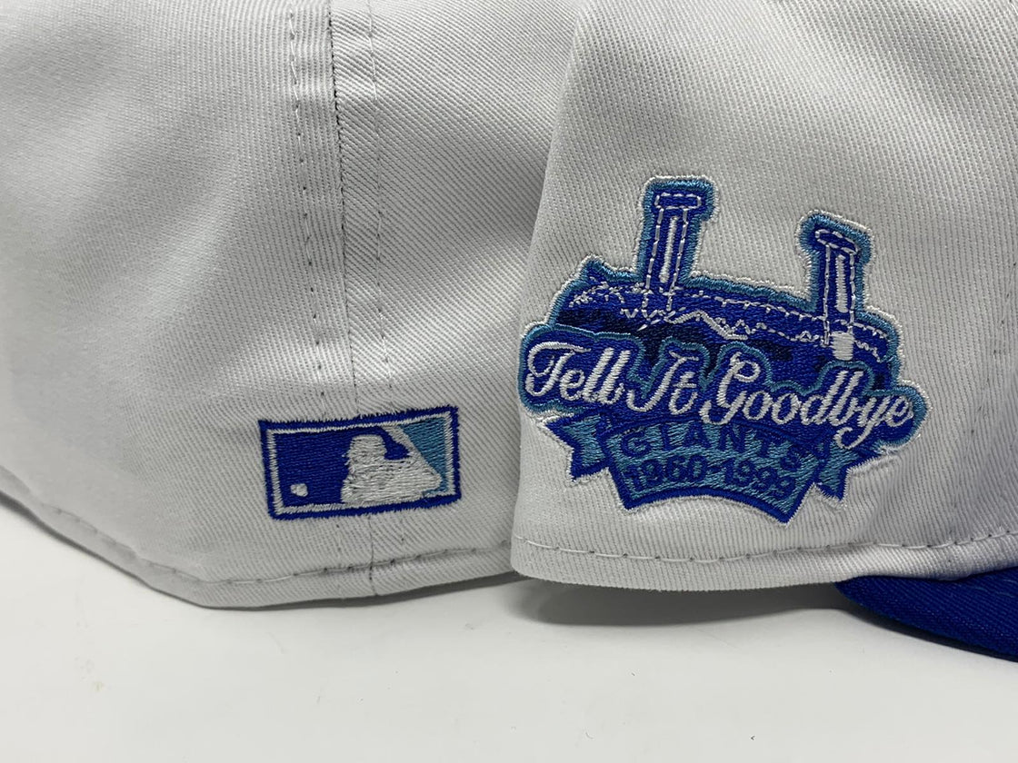 White San Francisco Giants Candelstick Park Custom New Era Fitted