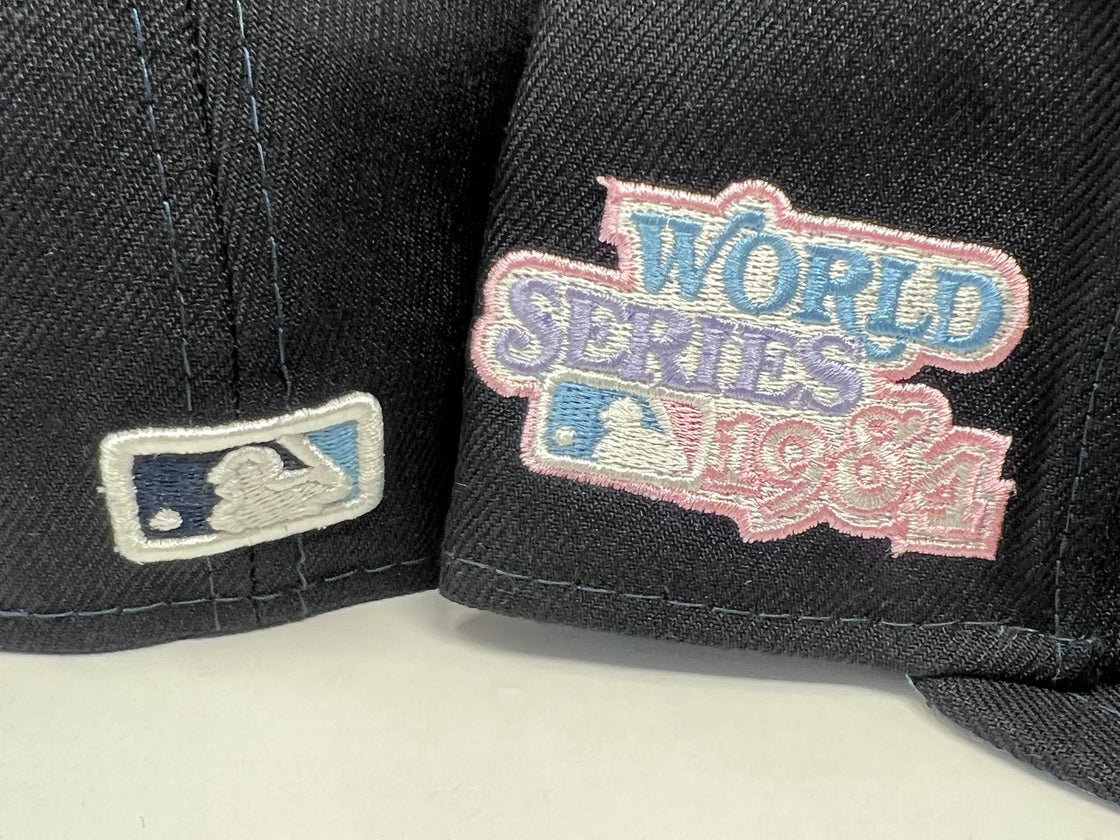 DETROIT TIGERS 1981 WORLD SERIES POP SWEAT ICY BRIM NEW ERA FITTED HAT