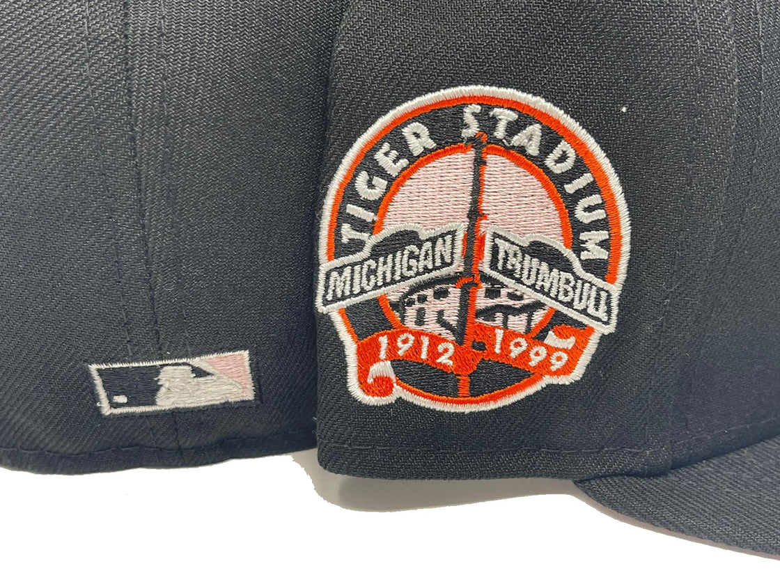 DETROIT TIGERS PINK BRIM NEW ERA FITTED HAT