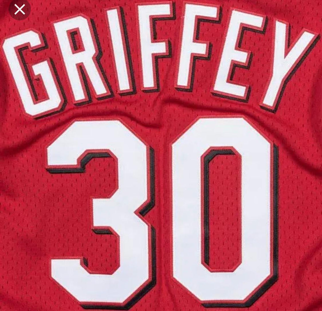 Authentic Mesh BP Jersey Cincinnati Reds 2000 Ken Griffey Jr.