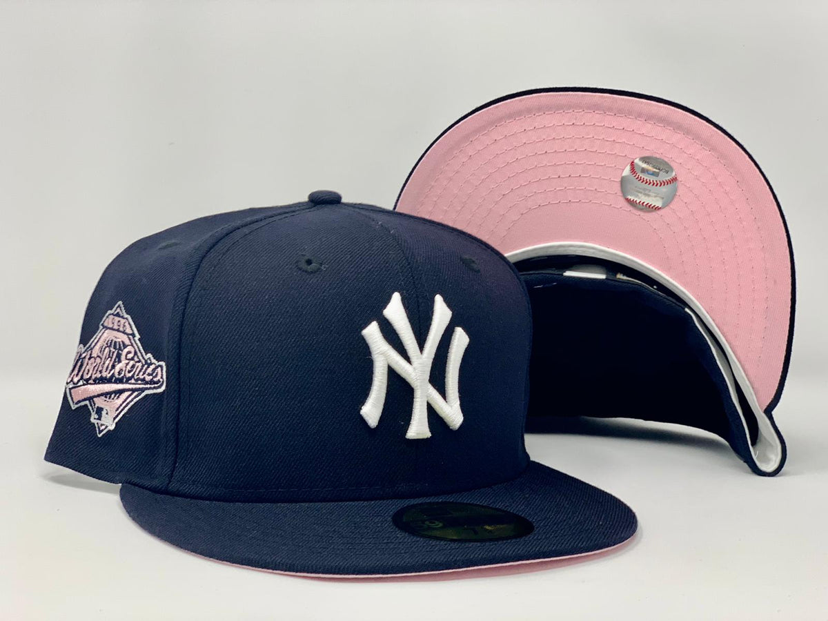 New York Yankees 9Fifty Navy & Pink Under Brim World Series 1996 Snapb -  GBNY