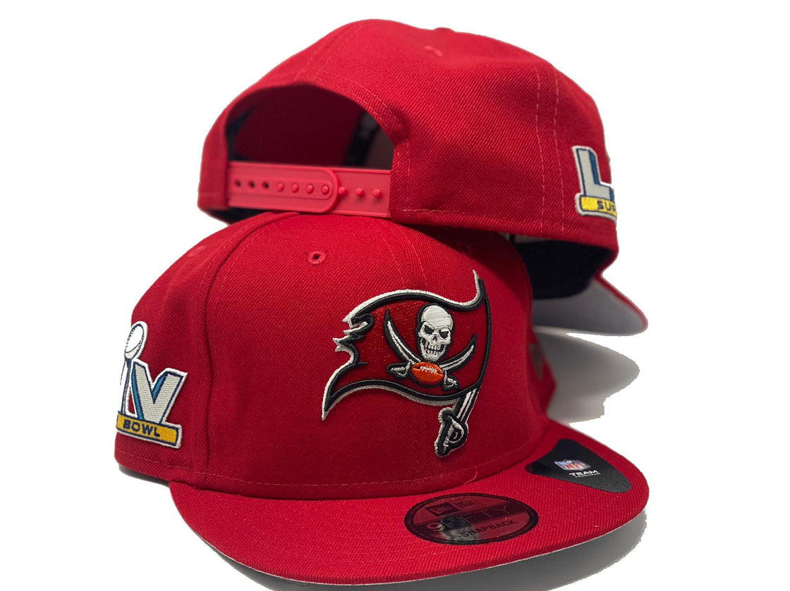 TAMPA BAY BUCCANEERS 55TH SUPER BOWL NEW ERA SNAPBACKS HAT