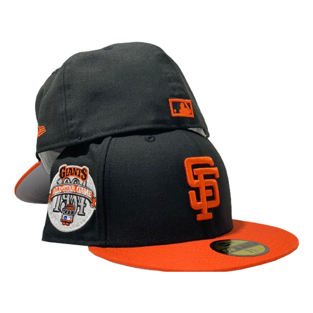 New Era San Francisco Giants All Star Game 1984 Bourbon and Suede Edition  59Fifty Fitted Hat, EXCLUSIVE HATS, CAPS