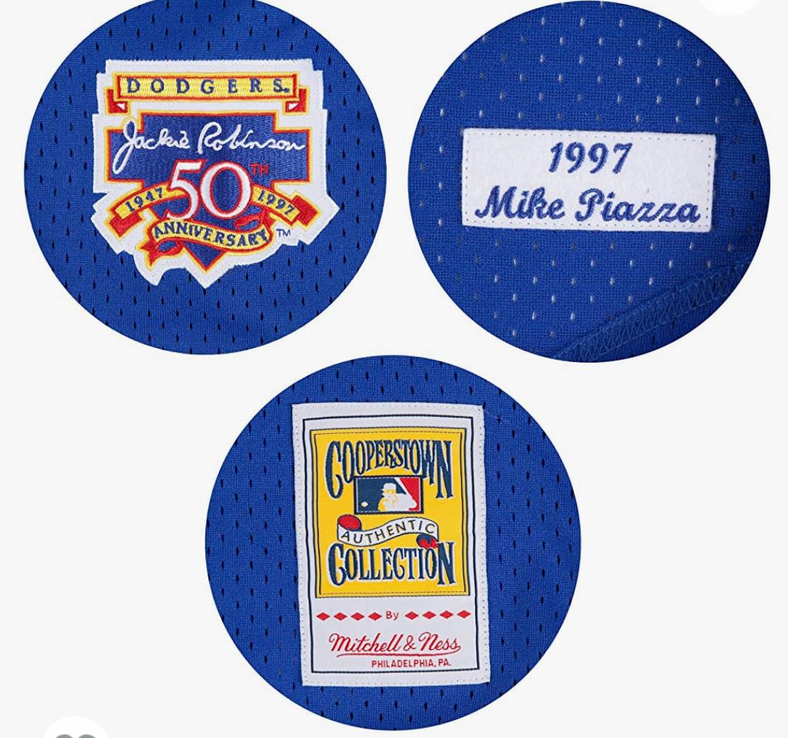 Los Angeles Dodgers Mitchell & Ness Cooperstown Collection Mesh