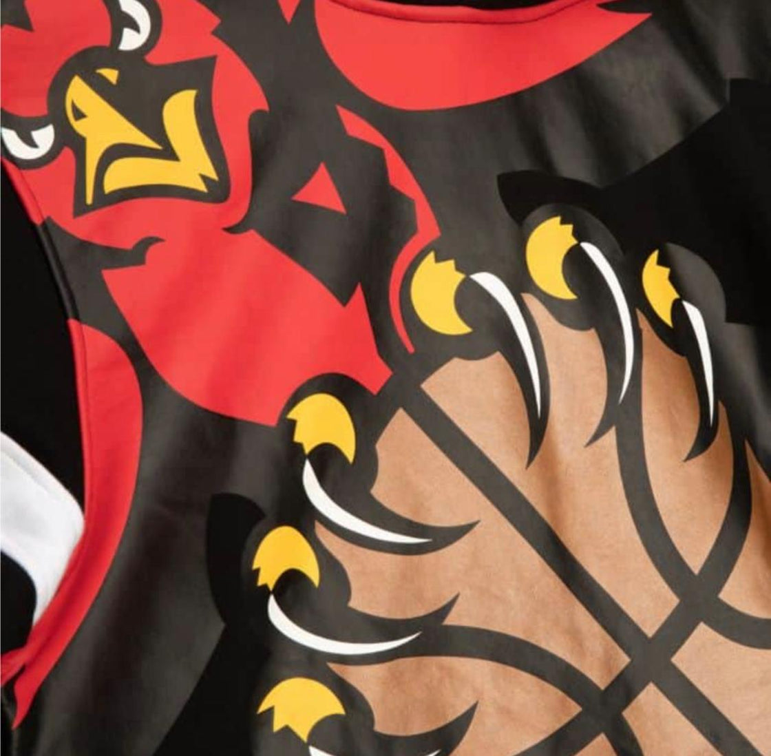 MITCHELL AND NESS BIG FACE 2.0 ATLANTA HAWKS FLEECE HOODIE