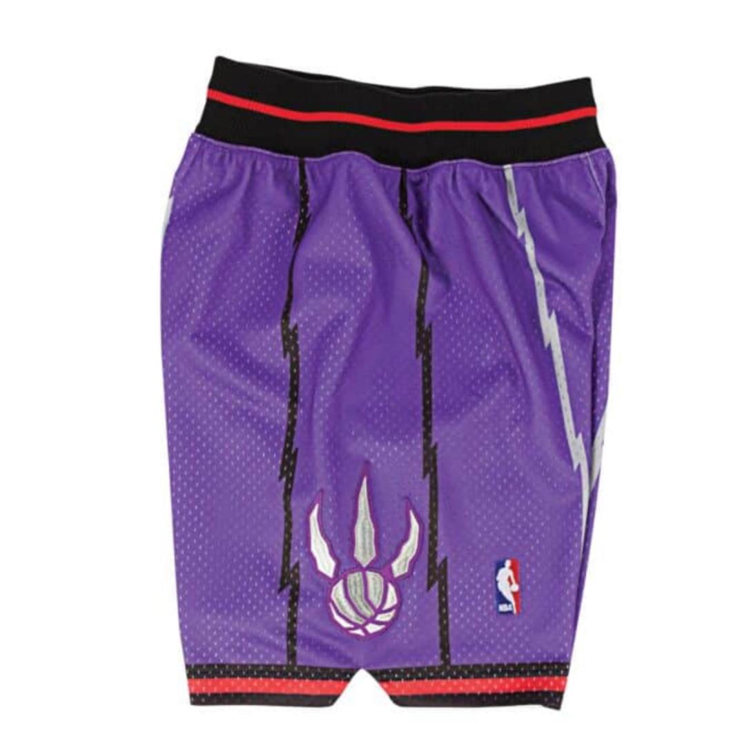 Authentic Shorts Toronto Raptors Road 1998-99