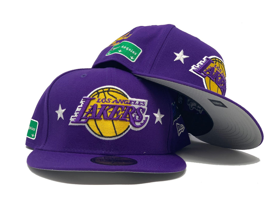 Purple Los Angels Lakers NBA City Transit Collection By New Era