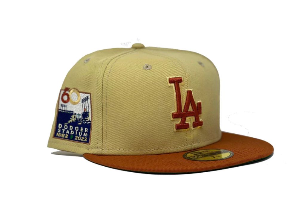LOS ANGELES DODGERS 60TH ANNIVERSARY VEGAS GOLD COLLECTION NEW ERA F –  Sports World 165