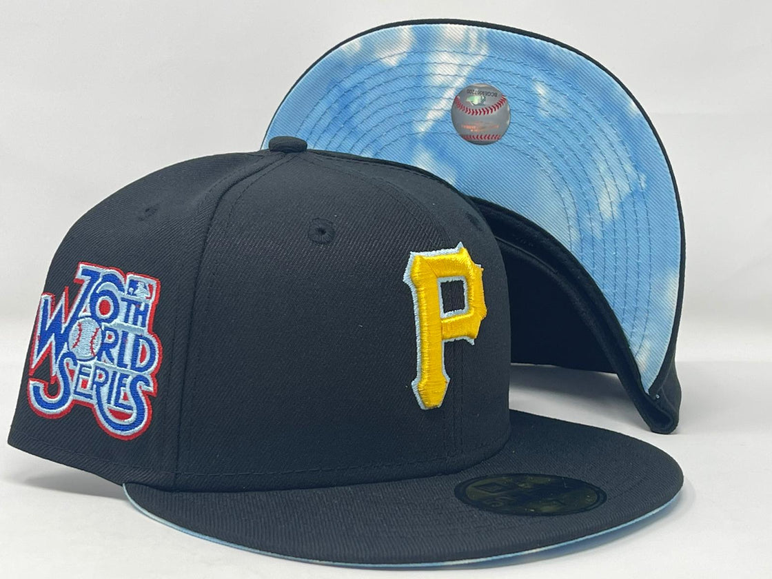 PITTSBURGH PIRATES 1979 WORLD SERIES CLOUD BRIM NEW ERA FITTED HAT