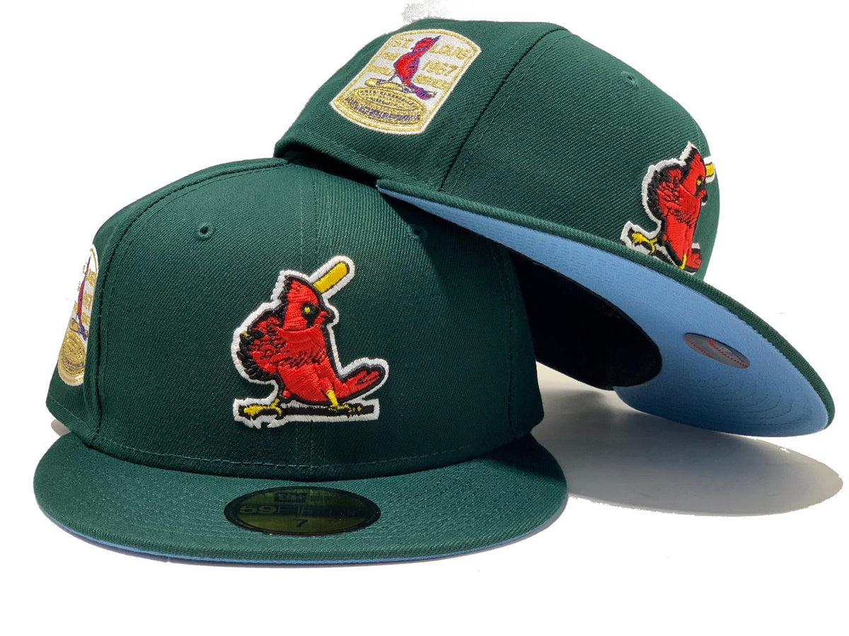 ST. LOUIS CARDINALS 1967 WORLD SERIES RED ICY BRIM NEW ERA FITTED HAT –  Sports World 165