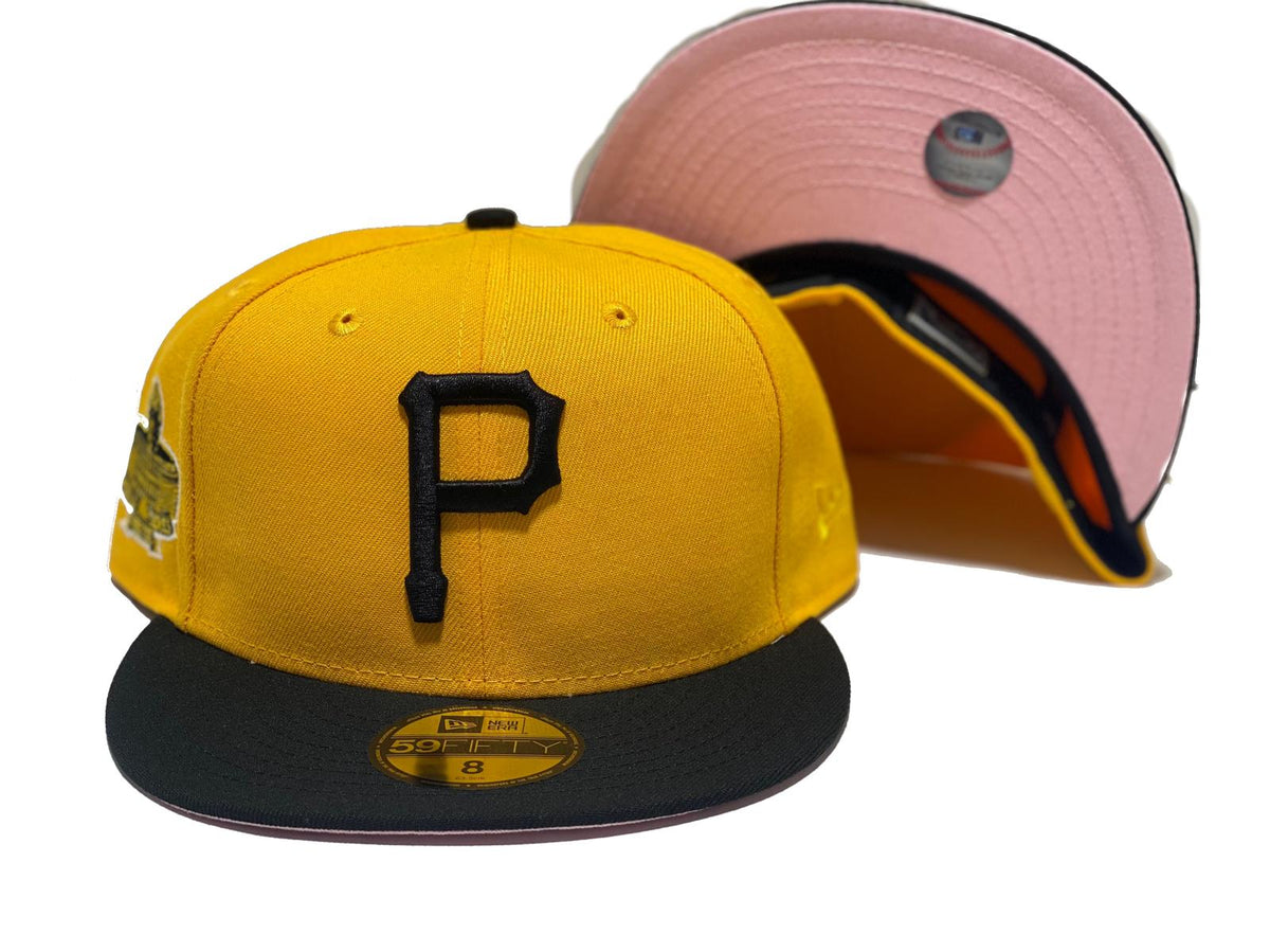 Mustard Pittsburgh Pirates Black Visor Green Bottom 1971 World Series –  Exclusive Fitted Inc.