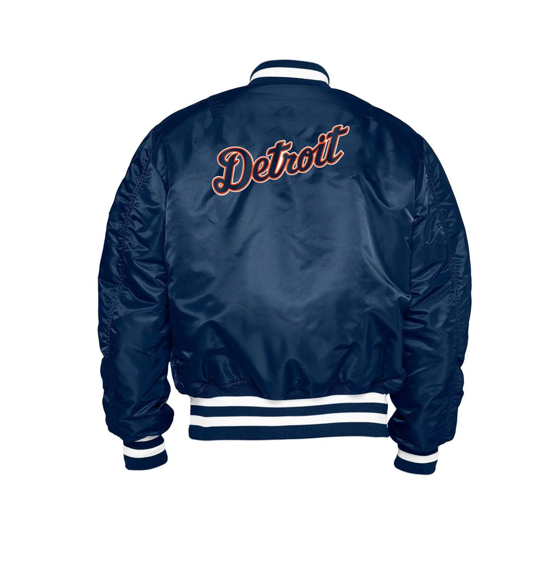 ALPHA X NEW ERA DETROIT TIGERS WORLD SERIES REVERSIBLE M-1 BOMBER JACKET