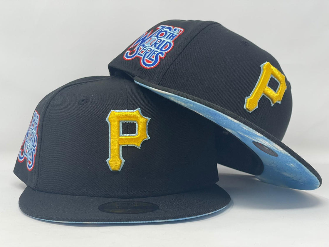 PITTSBURGH PIRATES 1979 WORLD SERIES CLOUD BRIM NEW ERA FITTED HAT