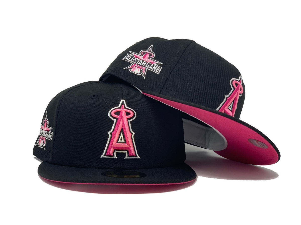 LOS ANGELES ANGELS 2010 ALL STAR GAME BLACK ICY BRIM NEW ERA FITTED HA –  Sports World 165