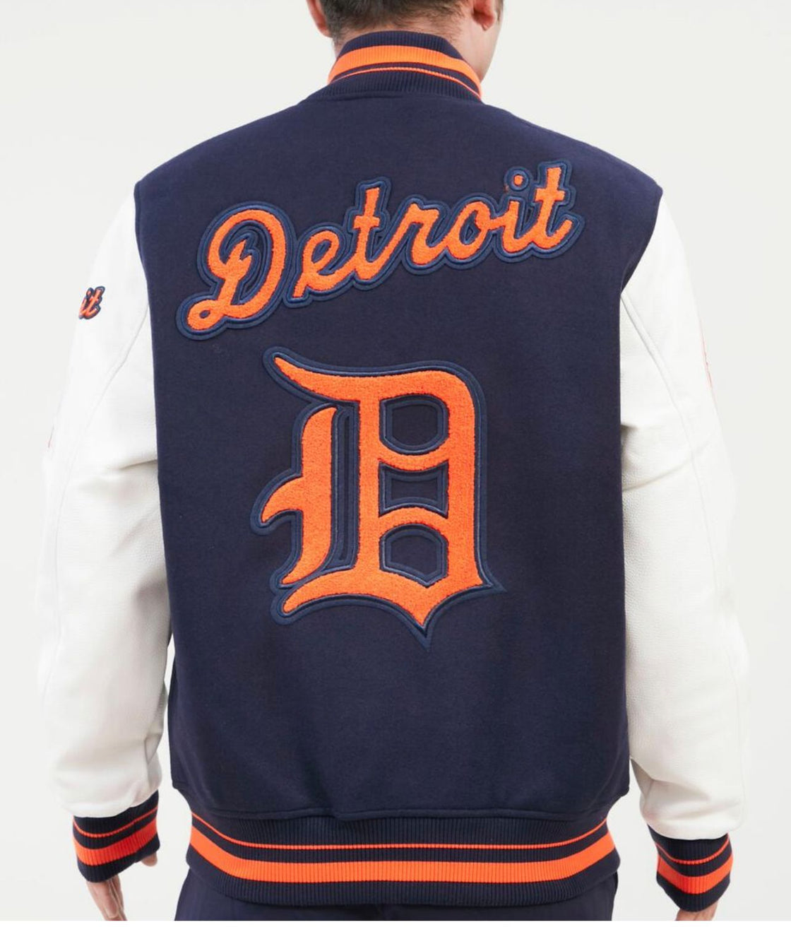 Detroit Tigers Pro Standard Mash Up Varsity Jacket