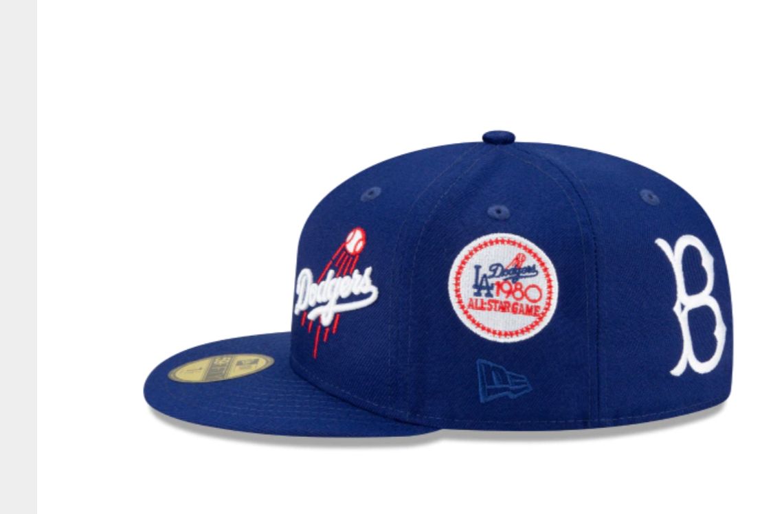 59FIFTY LOS ANGELES DODGERS PATCH FITTED CAP BLUE