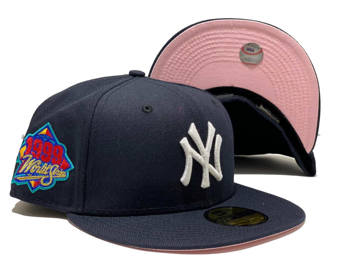 Red New York Yankees 1999 World Series Custom New Era Fitted Hat – Sports  World 165