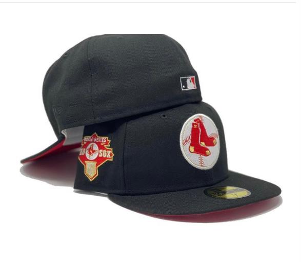 Boston Red Sox New Era 1967 World Series Chrome Alternate Undervisor  59FIFTY Fitted Hat - Cream