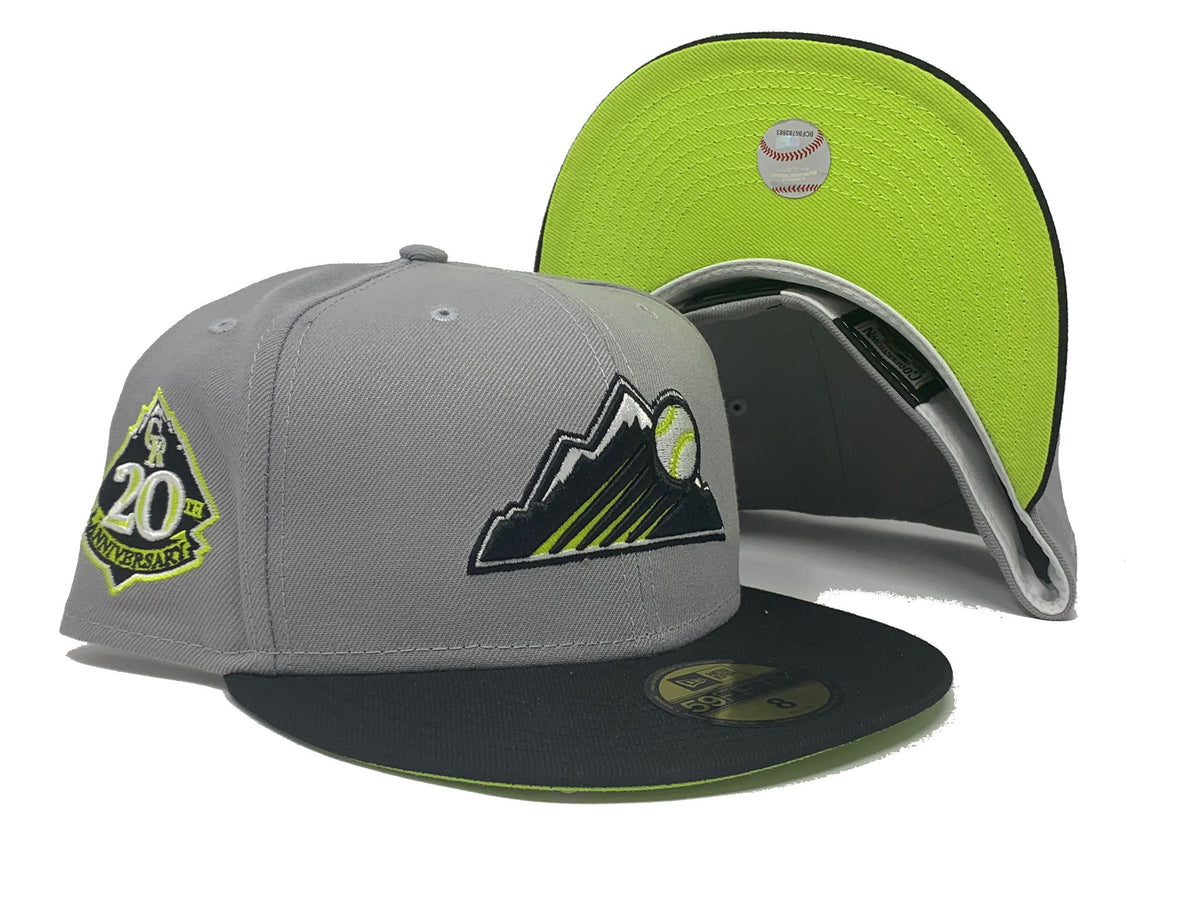 Clear Mint Colorado Rockies 20th Anniversary Custom New Era Fitted – Sports  World 165