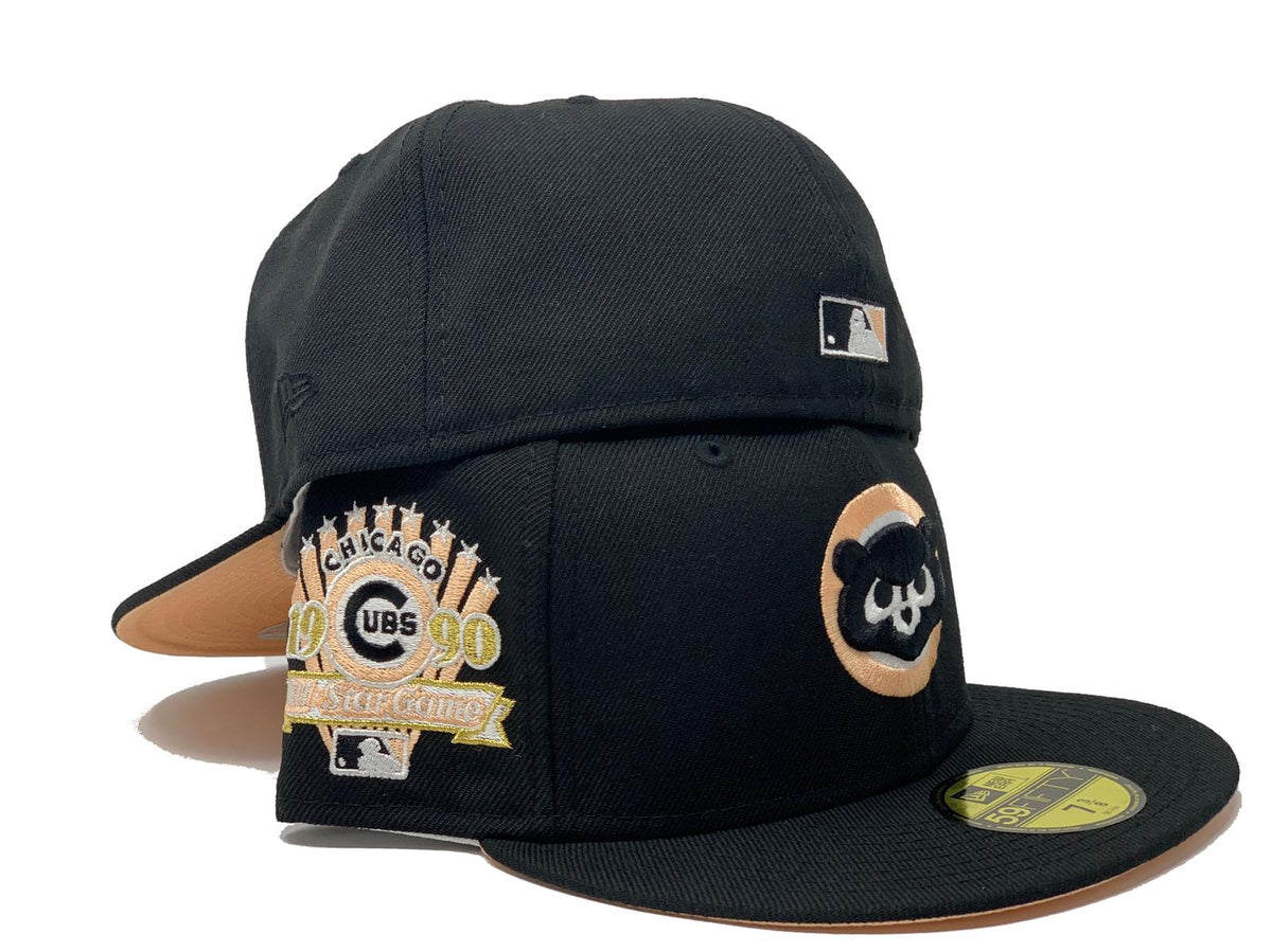 Men's Chicago Cubs New Era Mint 1990 MLB All-Star Game Peach Undervisor  59FIFTY Fitted Hat