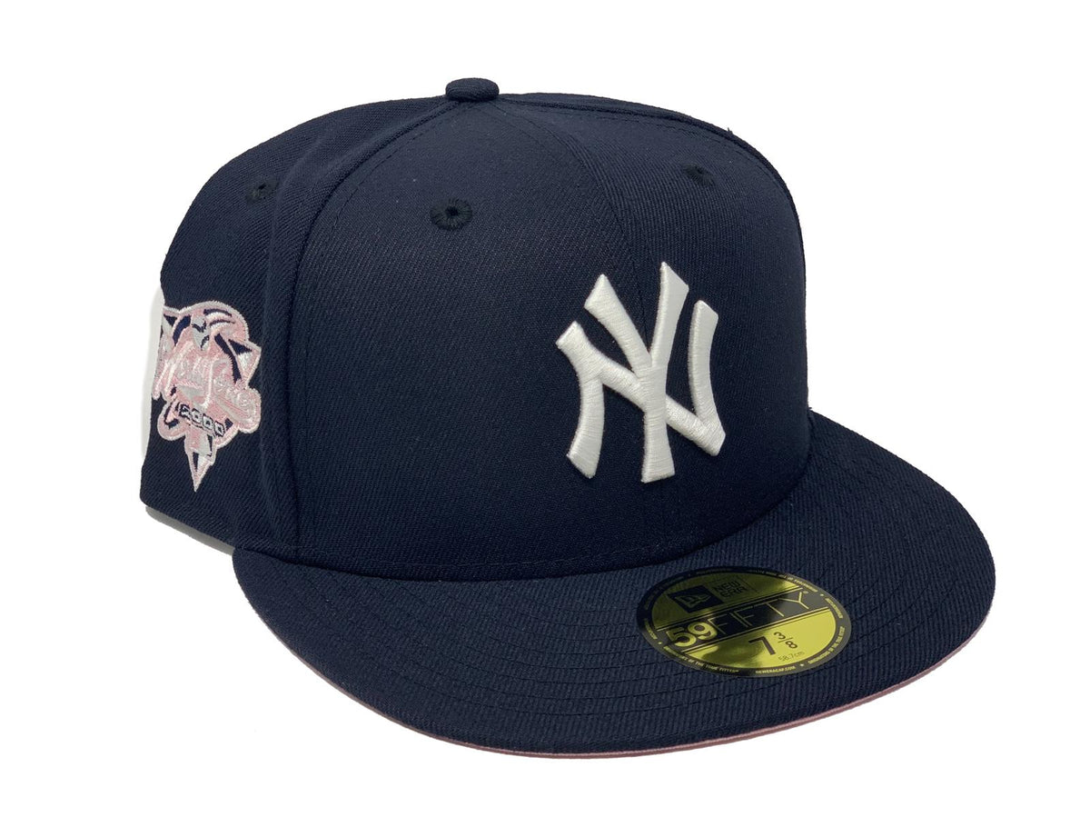 New Era New York Yankees Anco 99WS Fitted Hats (Pink/Baby Blue Brim) –  STRONG