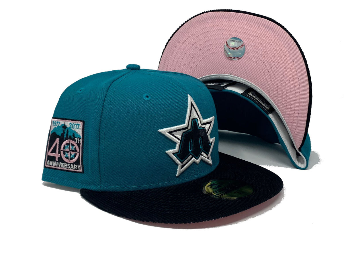 New Era Seattle Mariners 40th Anniversary Corduroy Throwback Edition  59Fifty Fitted Hat