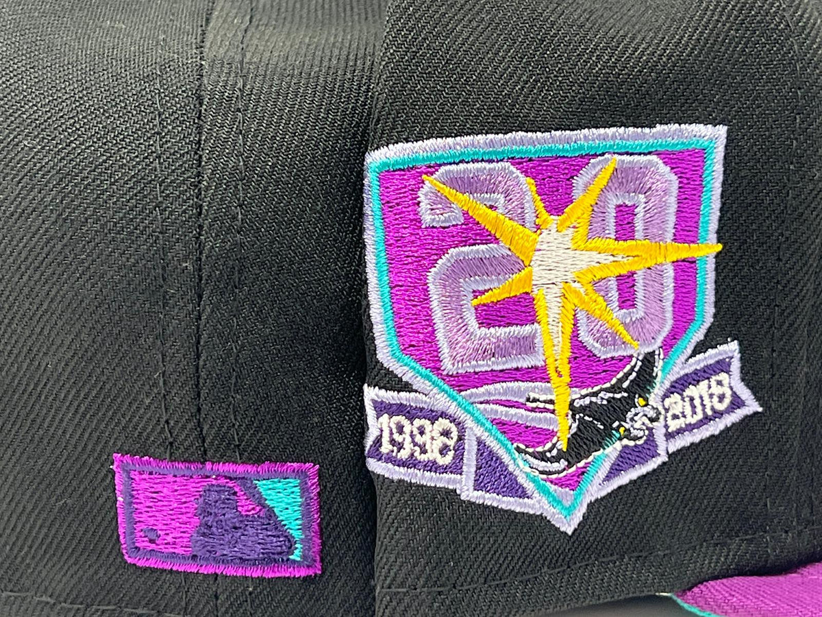 RAYS BLACK WITH PURPLE BILL ALT 9FIFTY SNAPBACK – The Bay Republic