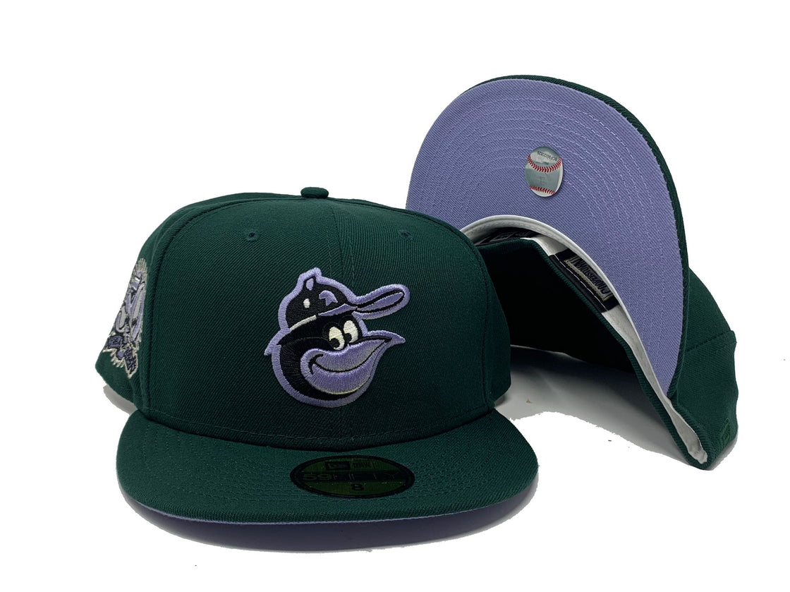 Dark Green Baltimore Orioles 50th Anniversary New Era Fitted Hat