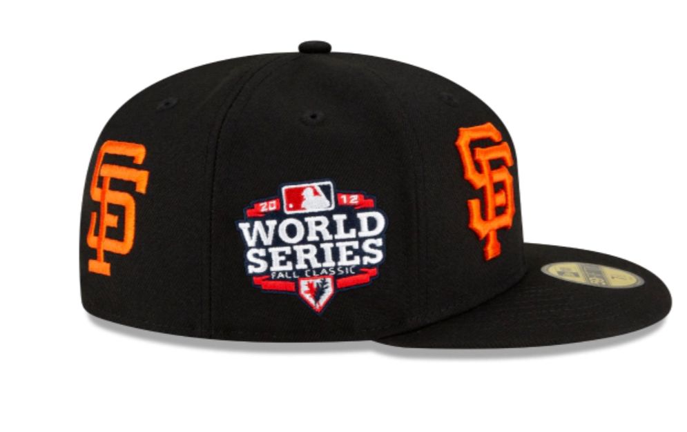 Black San Francisco Giants Patch Pride 59FIFTY New Era Fitted Hat