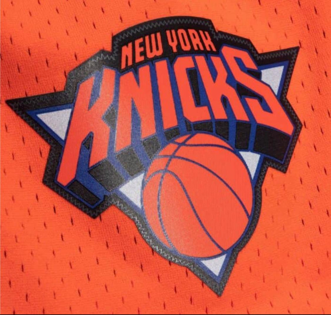 New York Knicks Mitchell and Ness Reload 2.0 NBA Swingman Shorts