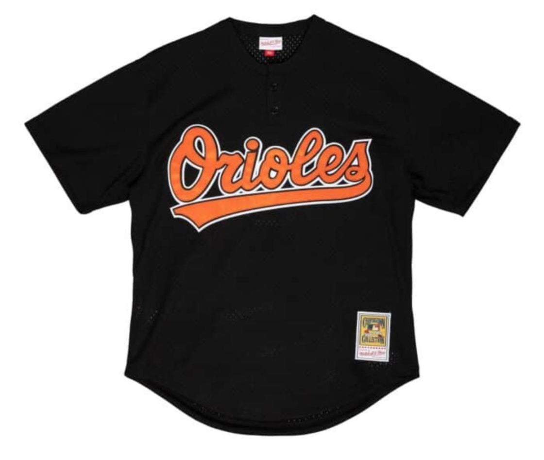 Authentic Cal Ripken Jr Baltimore Orioles 1997 Pullover Jersey