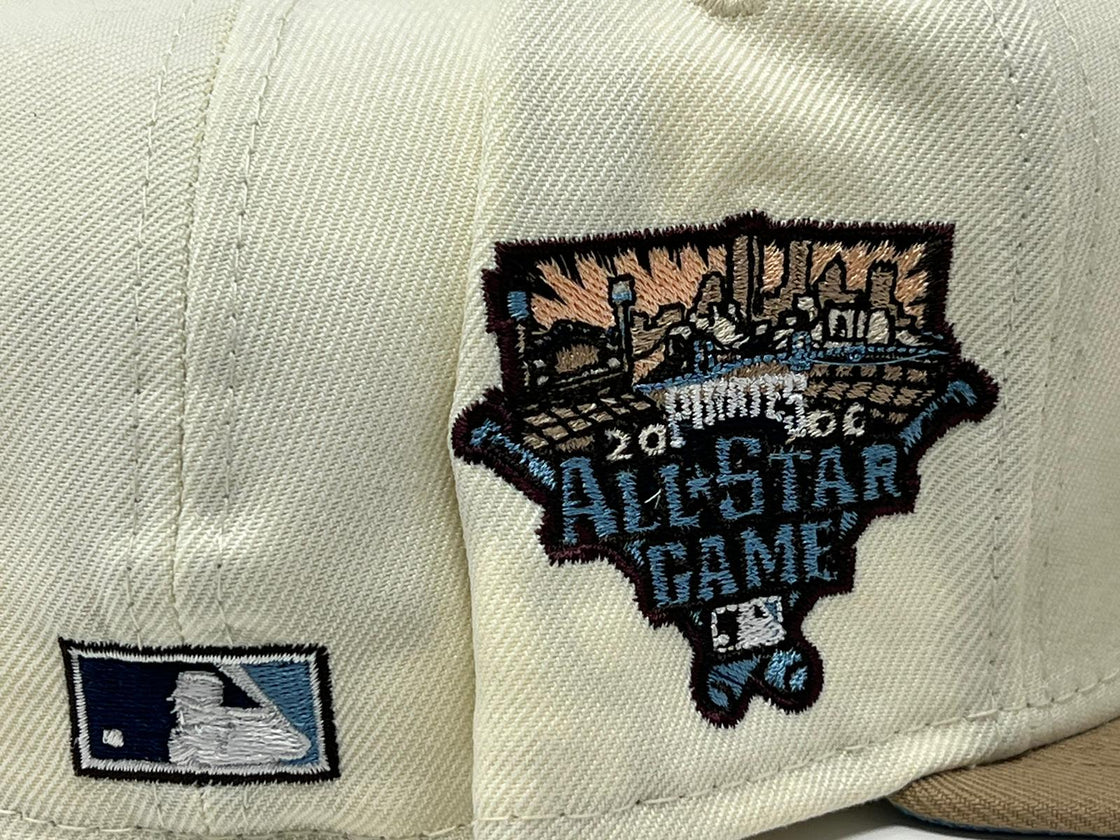PITTSBURGH PIRATES 2006 ALL STAR GAME SKY BLUE BRIM NEW ERA FITTED HAT