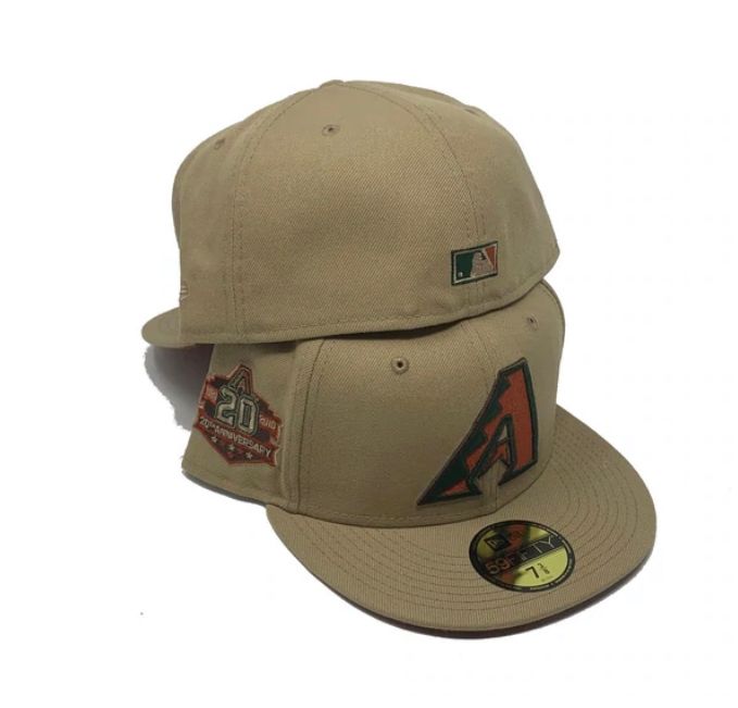 NEW ERA DESERT SUNRISE ARIZONA DIAMONDBACKS FITTED HAT (CAMEL/RUST O – So  Fresh Clothing